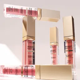 Eveline Cosmetics Wonder Match Creamy Liquid Matt Lipstick- 6.8 ml- Classic Red 06 image 1