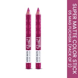 GLAM21 Set Of 2 Super Matte Non-Drying Long-Lasting Colorstick - Mag Fucshia 05-picture-13