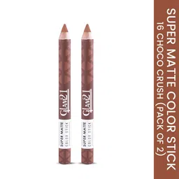 GLAM21 Set Of 2 Super Matte Non-Drying Long-Lasting Colorstick - Choco Crush 16-picture-16