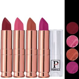 PERPAA Antique Set Of 4 Velvet Matte Lipstick - 3.5g Each-picture-31