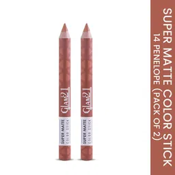 GLAM21 Set Of 2 Super Matte Non-Drying Long-Lasting Colorstick - Penelope 14-picture-20