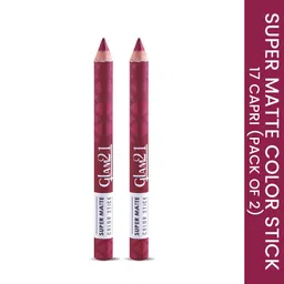 GLAM21 Set Of 2 Super Matte Non-Drying Long-Lasting Colorstick - Capri 17-picture-21