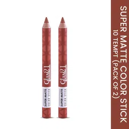 GLAM21 Set Of 2 Super Matte Non-Drying Long-Lasting Colorstick - Tempt 10-picture-24