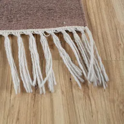 jaipur rugs Beige Geometrical Wool 5 ft X 7'6 ft Rectangle Flat Weaves image 5