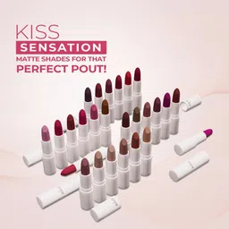 JUICE Kiss Sensation Set Of 5 Lipstick With  Bio Retinol-20gm Each-M18-M21-M22-M23-M24 image 3