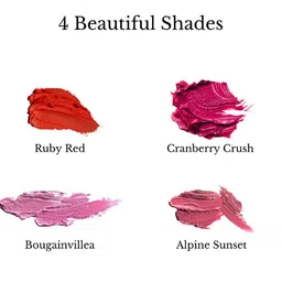 TRUDIANCE Set Of 2 Salve Tint With Brazil Nut - 3g Each - Bougainvillea-Ruby Red image 5