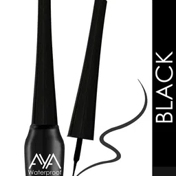 AYA Set of 4 Waterproof Liquid Eyeliner & Set of 12 Super Matte Mini Lipstick Combo image 4