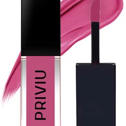 PRIVIU Soft Touch Matte Long-Lasting & Waterproof Liquid Lipstick 4.5 ml-Pink Liliac 261 image 3
