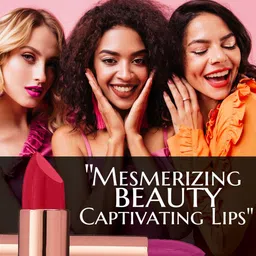 PERPAA Antique Set Of 4 Velvet Matte Lipsticks 3.5g Each - Cherry Red-Red-Magenta-Brown image 3