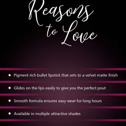 SHRYOAN Long-Lasting Lightweight Matte Lipstick 4.2 g-Mahogany image 5