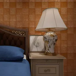 HILOF Brown 3D Textured Self Adhesive Wallpaper-picture-37