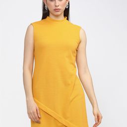Vishudh Mustard High Neck Tunic-picture-11