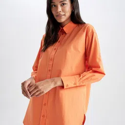 DeFacto Women Orange Casual Shirt-image-75