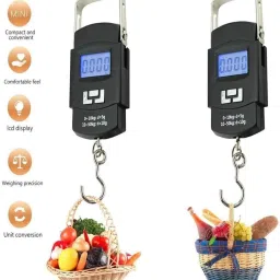 fashion bizz Portable Hook Digital Weighing machine image 3
