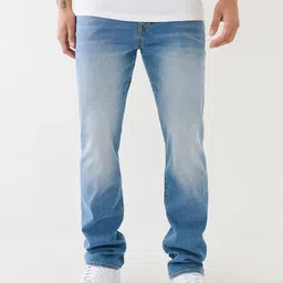 True Religion Men SN Ricky Straight Fit Mid-Rise Solid Jeans-picture-10