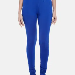 RANGMANCH BY PANTALOONS Women Blue Solid Churidar-image-89