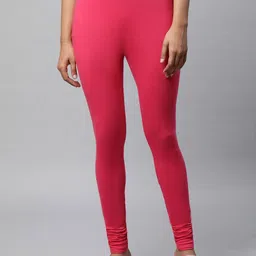 elleven Women Churidar Length Cotton Leggings-picture-26