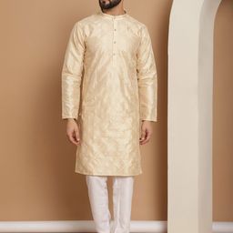 Anouk Embroidered Regular Pure Cotton Thread Work Detail Straight Kurta with Churidar-picture-41