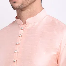 KRAFT INDIA Mandarin Collar Regular Kurta with Churidar image 2