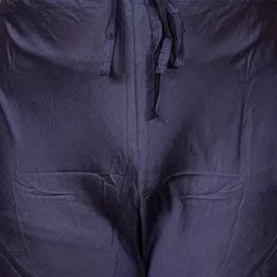 KISAH Men Navy Blue Kurta with Churidar image 3