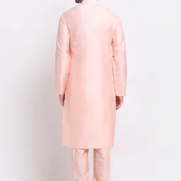 KRAFT INDIA Mandarin Collar Regular Kurta with Churidar image 5