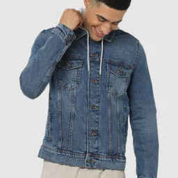 Celio Men Blue Denim Jacket-picture-1