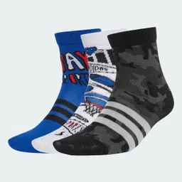 adidas performance Logo 3 Pairs Per Pack Socks Kids image 2