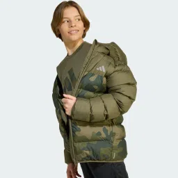 adidas Synthetic Down Allover-Print Jacket Kids image 5