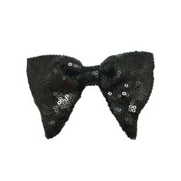 The Tie Hub Black Sequinned Pre-Tied Bow Tie-picture-38