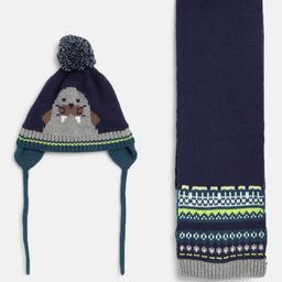 Chicco Boys Woollen Beaniewith Muffler-picture-33