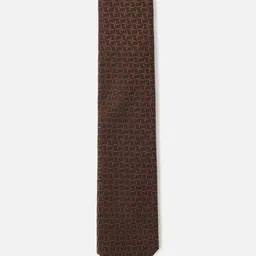 Louis Philippe Men Woven Design Broad Tie image 3