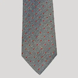 The Tie Hub Men Woven Design Silk Broad Tie image 3