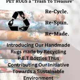 HOMADORN Maroon & Black Ethnic Motifs No Shredding Dhurrie image 4