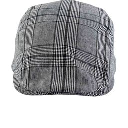 Merchants Black And White Flat Cap by The Tie Hub-picture-35