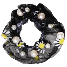 JOKER & WITCH Women Assorted Set of 3 Embellished Scrunchie image 2