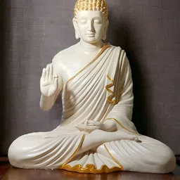 SANKALAN CREATIONS Gold-Toned & White Figurine Showpiece-image-24