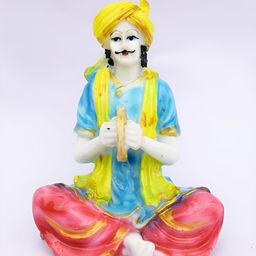GW CREATIONS white Marble Figurine Showpieces-picture-6