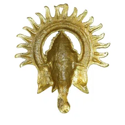 CraftVatika Golden Lord Ganesha Showpiece image 4