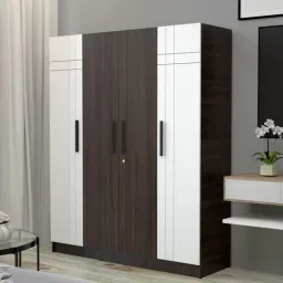 trevi furniture Ozone 4 Door Wardrobe in Maple Finish-picture-26