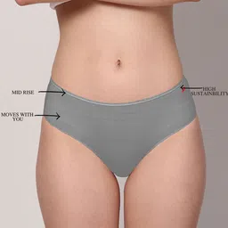 Ashleyandalvis Women Pack of 3 Anti-Bacterial Anti Odour Modal Hipster AA-HP-MG-3 image 3