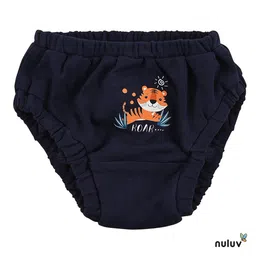 Nuluv Boys Pack of 2 Assorted Pure Cotton Basic Briefs image 2