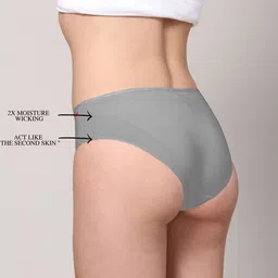 Ashleyandalvis Women Pack of 3 Anti-Bacterial Anti Odour Modal Hipster AA-HP-MG-3 image 5