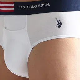 U.S. Polo Assn. Pack Of 2 Anti Microbial Basic Briefs image 2
