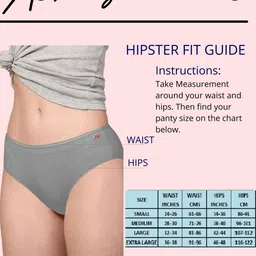 Ashleyandalvis Women Pack of 3 Anti-Bacterial Anti Odour Modal Hipster AA-HP-MG-3 image 4