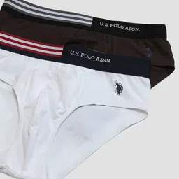 U.S. Polo Assn. Pack Of 2 Anti Microbial Basic Briefs image 3