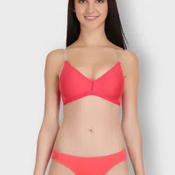 Selfcare Pack of 4 Low RIse Cotton Lycra Solid Panties Bikini Briefs Set - SN2461 image 5