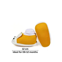 BAESD Infants Kids Colourblocked Cotton Booties image 2