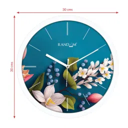 random Tic Toc Multicolour Plastic Wall Clock image 4