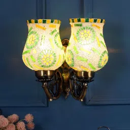 decorativeray Midwest Antique Gold Iron Wall Sconces image 1