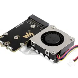 waveshare PCIe to M.2 Adapter Board (E) For Raspberry Pi 5 with Active CoolingView-picture-14